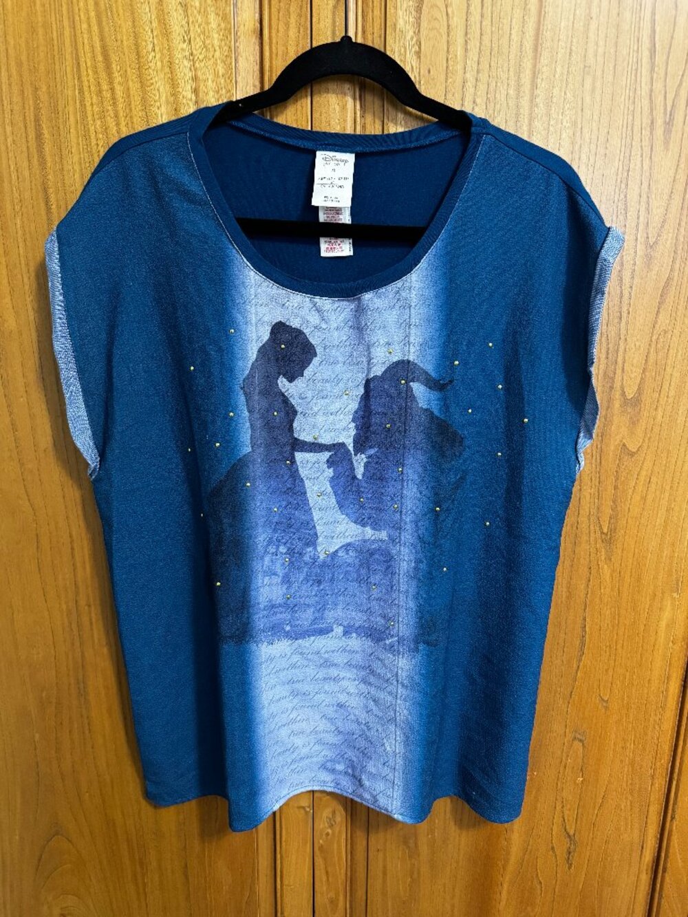 Disney Store Beauty and the Beast Blouse, XL